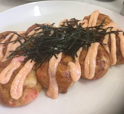 めんたいマヨたこ焼